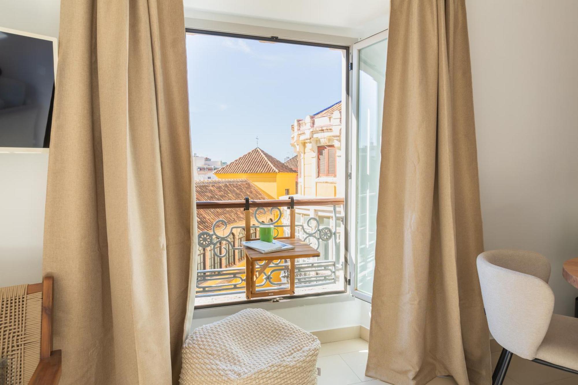 Apartamento Balcon De La Catedral Málaga Exterior foto